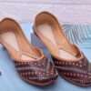 Women Embroidery Ethnic Mojari / Jutti Flat