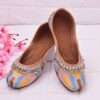 Women Embroidery Ghungroo Ethnic Mojari / Jutti Flat