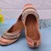 Women Embroidery Ghungroo Ethnic Mojari / Jutti Flat