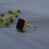 Black Ropada Square Ring