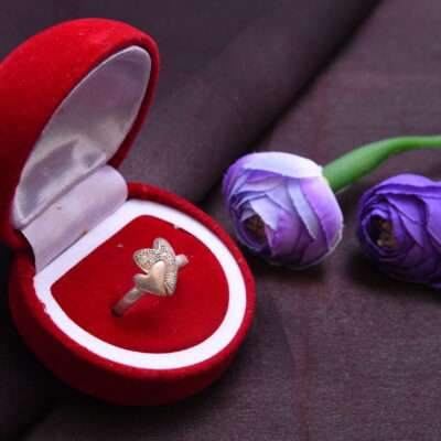 Heart Pure Silver Ring
