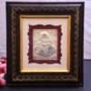 Silver Saibaba Photo Frame