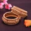 Classy Golden Kada with Stones
