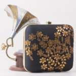 Embroidery Floral Ethnic Clutch