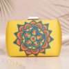 Mandala Art Clutch